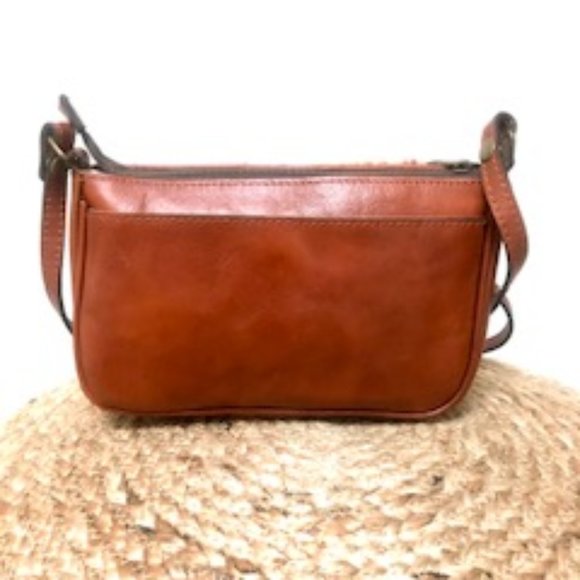 Patricia Nash Paullo Sherpa Leather Crossbody Bag - Picture 5 of 13